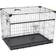 Lucky Dog Dwell Serie Crate with Sliding Side Door 36"