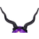 Smiffys Demon Horns Headband