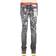 Cult of Individuality Punk Super Skinny Belted Jeans - Black