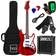 Best Choice Products Beginner Electric Guitar Kit w/ Case, 10W Amp, Tremolo Bar