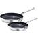 OXO Mira Tri-Ply Stainless Steel Ceramic Nonstick Cookware Set 2 Parts