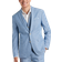 Joseph Abboud Slim Fit Linen Blend Suit Separates Set - Dusty Blue