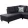Beverly Fine Furniture Sectional Set with Drop Down 97.2" 4 Seater