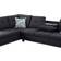 Beverly Fine Furniture Sectional Set with Drop Down Sofa 97.2" 4 Seater
