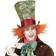 Widmann Cylinder Crazy Hatter with Hair Hat and Headwear Various Party