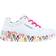 Skechers Girl's Uno Lite Lovely Luv - White Synthetic/H Pink Trim
