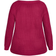 Avenue Birdseye Sweater Plus Size - Sangria Red