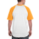 Augusta Men's Short Sleeve Baseball T-shirt - White/Gold