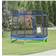 OutSunny 7' Spring Trampoline with Enclosure Net