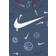 Nike Baby Boy's Sportball Romper - Diffused Blue