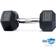 WeCare 20lb Rubber Chrome Dumbbells Set of Two