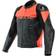 Dainese Racing Mens Perforated Leather Motorcycle Jacket Black/Fluo Red EUR