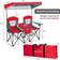 Costway Goplus Portable Folding Camping Canopy Chairs