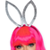 Leg Avenue Faux Rhinestone Bunny Ear Headband