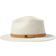 Brixton Messer Fedora Hat - Gravel