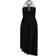City Chic Plait Detail Maxi Dress - Black