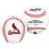 Rawlings St. Louis Cardinals Logo Baseball, Red