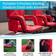 Flash Furniture Malta Portable Lightweight Reclining Stadium Chair Set of 1