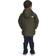 The North Face Kid's Reversible Perrito Insulated Hooded Jacket -New Taupe Green
