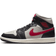 Nike Air Jordan 1 Mid W - Black/College Grey/Sail/Gym Red