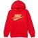 Nike Kid's Metallic HBR Pullover Hoodie - University Red