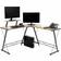 OS Home & Office Furniture L Work Center Writing Desk 36.5x61"