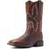 Ariat Pay Window Square Toe Cowboy Boot Brown