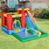 OutSunny 6 in 1 Kids Bounce House Inflatable Water Slide with Pool