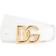 Dolce & Gabbana DG leather belt white