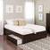 Prepac Queen Select 4-Post Platform Bed with 2