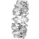 Swarovski Vittore Pear Shape Band Ring - Silver/Transparent