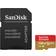 SanDisk Extreme microSDXC Class 10 UHS-I U3 V30 A2 190/90MB/s 128GB +Adapter
