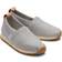 Toms Kids Youth Grey Drizzle Heritage Canvas Resident Slip-On Shoes