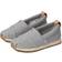 Toms Kids Youth Grey Drizzle Heritage Canvas Resident Slip-On Shoes