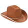 School Sprit Felt Cowboy Hat Brown