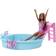 Barbie Doll Brunette & Pool Playset with Slide & Accessories