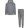 Nike Kid's Jordan MJ Essentials Fleece Pullover Set - Carbon Heather (85C589-GEH)