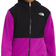 The North Face Kid's Glacier Full Zip Hooded Jacket - Purple Cactus Flower
