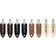 Brushworks Nude No Crease Hair Clips Pack of 8