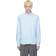 Ami Paris Oversize-Hemd aus Baumwolle blau