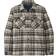 Patagonia Shirts M's Insulated Organic Cttn MW Fjord Flannel Shirt Ice Cps Smldr Blue for Men Beige