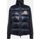 Moncler Down-filled padded cardigan blue