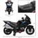 Aosom Electric Motorcycle with Training Wheels 12V