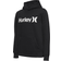 Hurley Boy's Logo Fleece Pullover Hoodie - Black