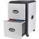 Storex Deluxe 2-Drawer Mobile Vertical File Cabinet