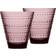 Iittala Kastehelmi Drinking Glass 30cl 2pcs