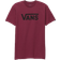 Vans Classic T-shirt - Burgundy/Black