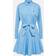 Polo Ralph Lauren Belted cotton shirt dress blue
