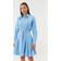 Polo Ralph Lauren Hemdblusenkleid aus Baumwollpopeline blau