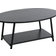 Household Essentials 2-Tier Oval Coffee Table 23.5x39.4"